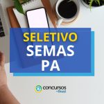 SEMAS – PA lança edital processo seletivo com 29 vagas