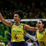 Seleção feminina de vôlei vence o Canadá por 3 sets