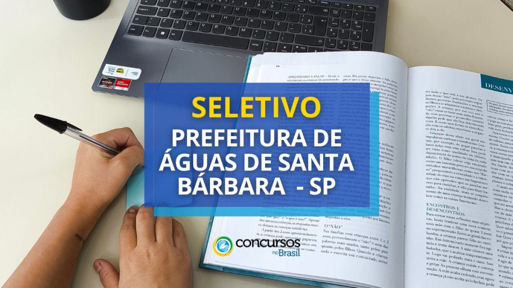 Seletivo Prefeitura de Águas de Santa Bárbara