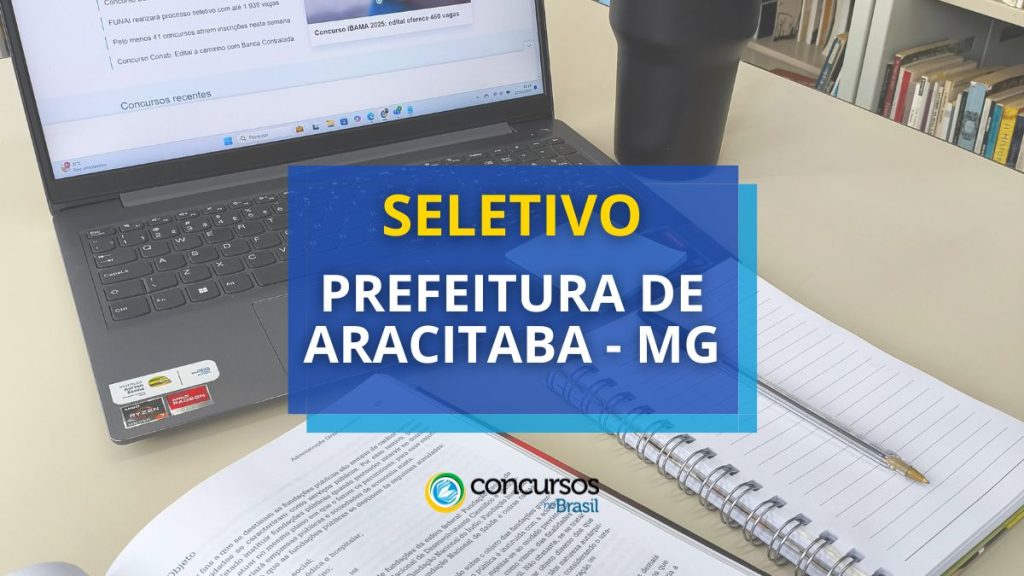 Seletivo Prefeitura de Aracitaba - MG: edital para ACS de