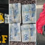 Trio é preso com R$ 60 mil, balaclava e diversas
