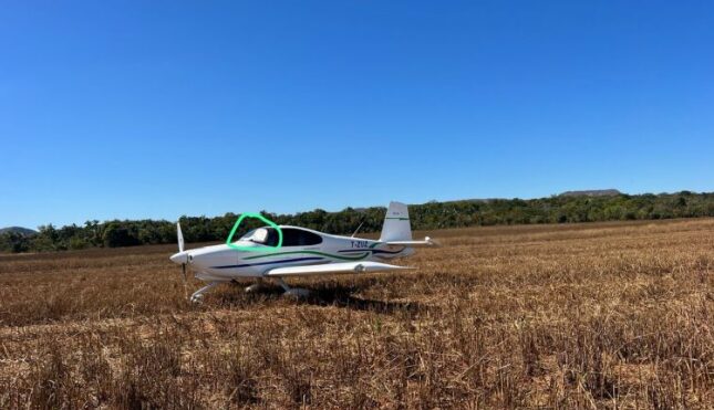 Após ser roubado no Maranhão, avião de prefeito maranhense é