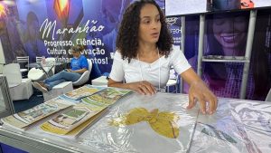 Apresentadas no estande da Fapema, pesquisas sobre borboletas maranhenses recebem
