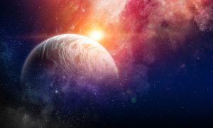 Astrônomos encontram exoplaneta camuflado em poeira cósmica
