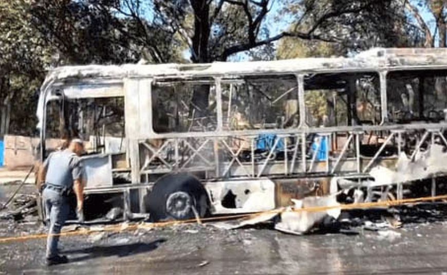 Bolsonarista é preso por ataques a ônibus em SP