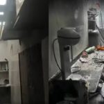 Botijão de gás explode em hamburgueria e causa incêndio em