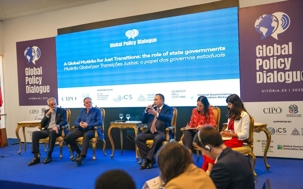 Brandão participa da “Global Policy Dialogue”, evento internacional no Espírito