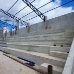 Buritirana investe no esporte e acelera construção da arquibancada do