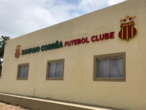 CT do Sampaio Corrêa começa a ser demolida para construção