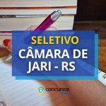 Câmara de Jari - RS anuncia edital de seletivo simplificado