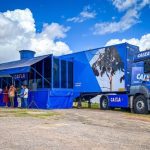 Caminhão CAIXA chega a Peritoró para atendimento à população