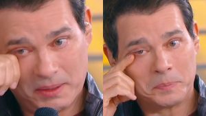 Celso Portiolli paralisa o Domingo Legal, chora e expõe conexão