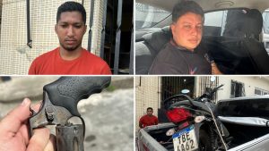 Criminosos que atiraram em vítima por celular são presos