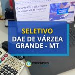 DAE de Várzea Grande - MT divulga mais um edital