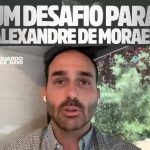 Eduardo Bolsonaro ataca Moraes e avisa: 'Trump vai pra cima