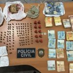 Em Cururupu, duas pessoas são presas com drogas e mais