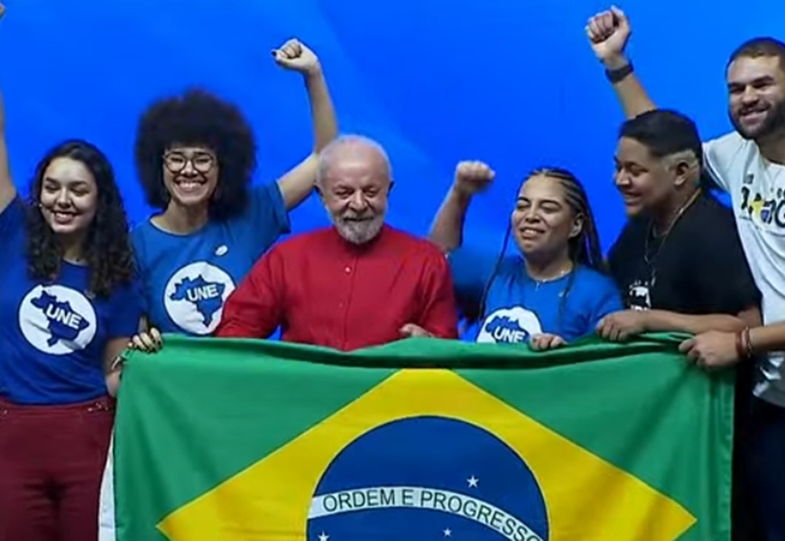 Em carta a Lula, UNE destaca avanços, defende soberania e