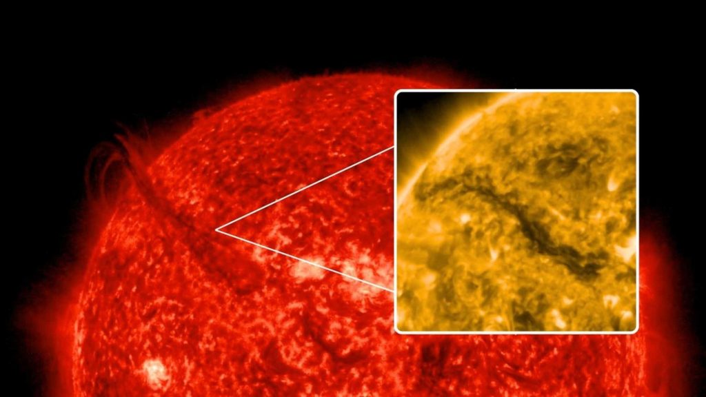 Erupção poderosa lança “cânion de fogo” no Sol