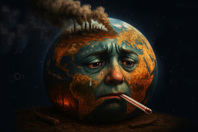 “Febre alta” da Terra está remodelando o planeta