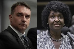 Flávio Bolsonaro e Benedita da Silva dominam disputa pelo Senado