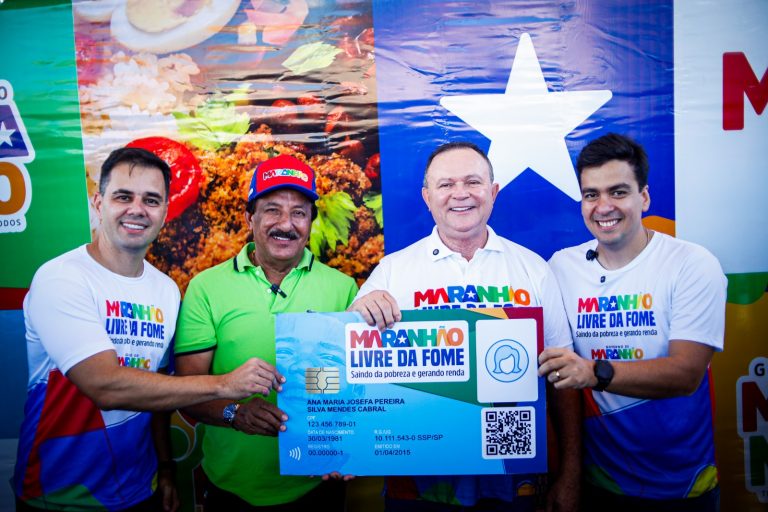 Governo entrega cartões do Maranhão Livre da Fome para beneficiários