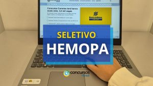 HEMOPA divulga novo edital de seletivo para nível superior