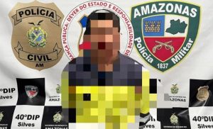 Homem foragido da justiça é preso no Amazonas por suspeita