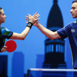 Hugo Calderano e Bruna Takahashi conquistam ouro inédito em duplas