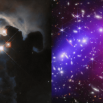 Jovens estrelas e colossal colisão nas Imagens Astronômicas da Semana