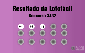 Lotofácil 3432: veja resultado de hoje, quarta-feira (2)