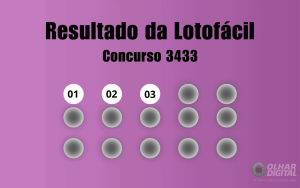 Lotofácil 3433: veja resultado de hoje, quinta-feira (3)