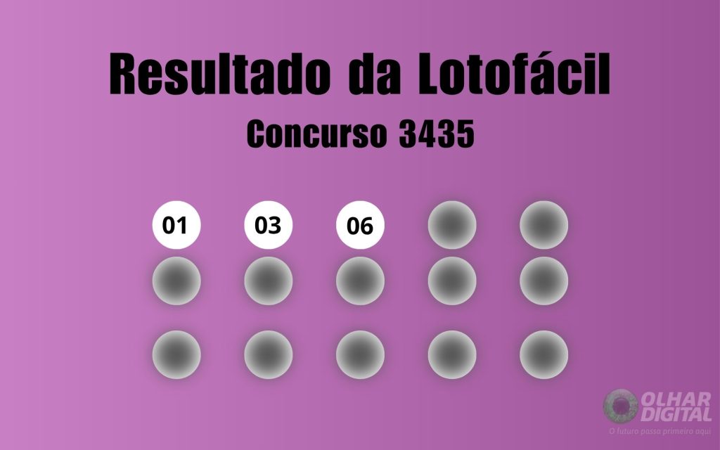Lotofácil 3435: veja resultado de hoje, sábado (5)