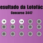 Lotofácil 3447: veja resultado de hoje, sábado (19)