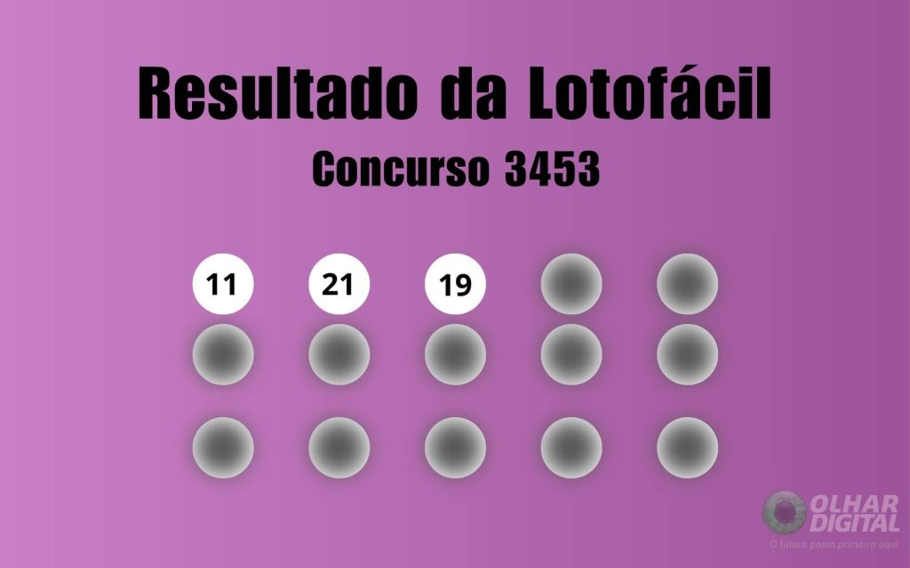 Lotofácil 3453: veja resultado de hoje, sábado (26)