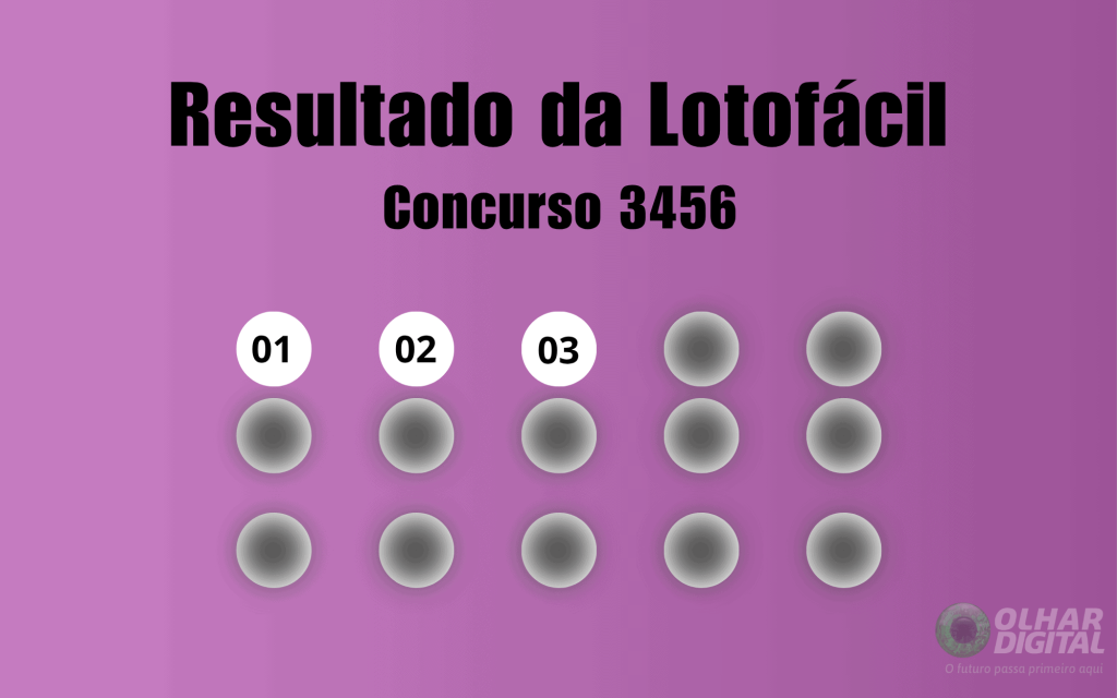 Lotofácil 3456: veja resultado de hoje, quarta-feira (30)