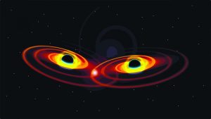 Maior fusão de buracos negros massivos é descoberta por cientistas