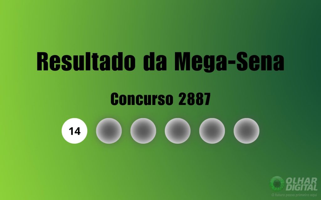 Mega-Sena 2887: veja resultado de hoje, sábado (12)