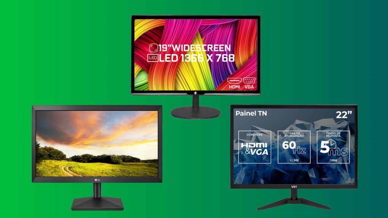 Melhores monitores para home office em 2025