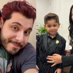 Murilo Huff obtém guarda provisória do filho em audiência com