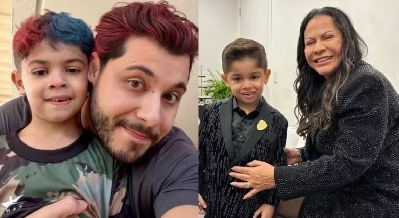 Murilo Huff obtém guarda provisória do filho em audiência com