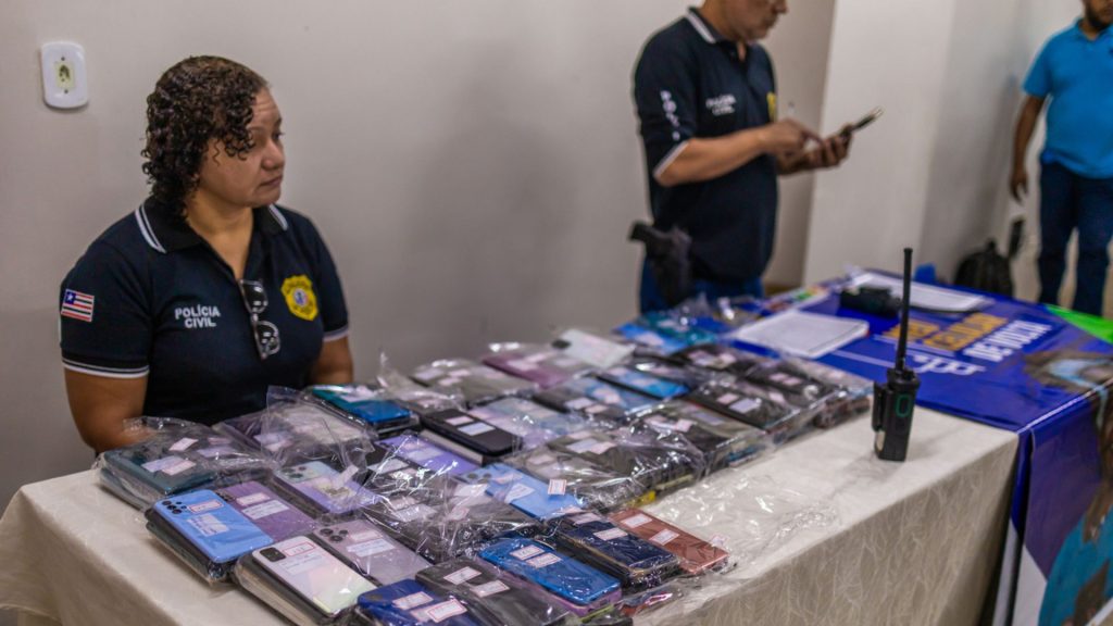 Mutirão devolve celulares em Imperatriz