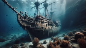 Naufrágio de navio atacado por piratas há 300 anos é