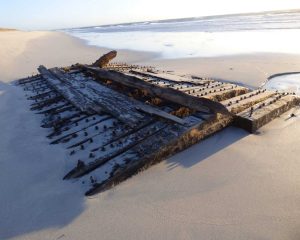 Navio naufragado há 250 anos é achado por acaso