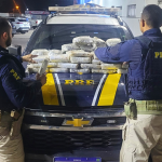 PRF apreende 41 kg de drogas escondidos em compressor na