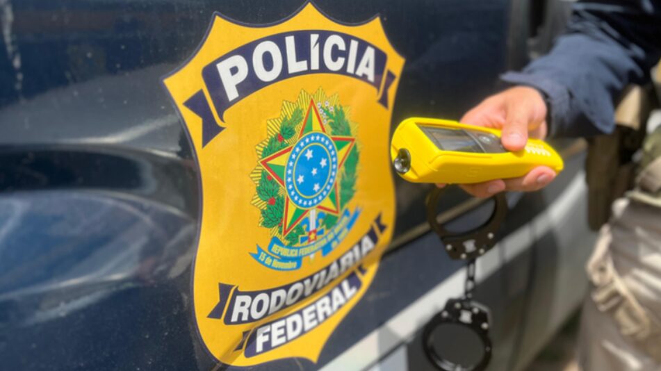 PRF registra prisões por embriaguez ao volante nas BRs do