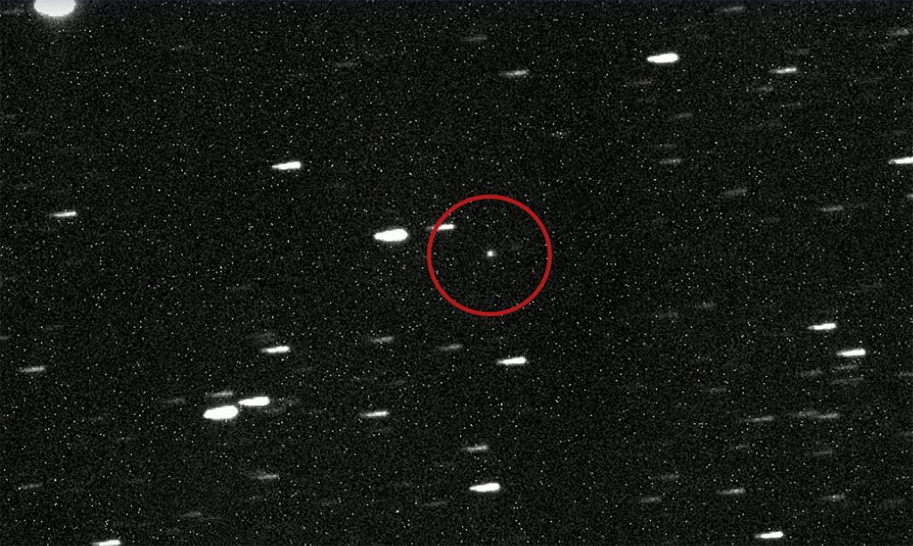 Possível objeto interestelar é detectado visitando o Sistema Solar