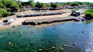 Praias Remanso dos Botos e Tio Claro registram grande fluxo