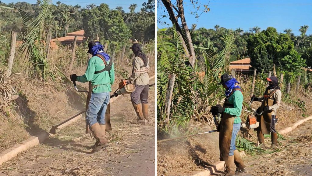 Prefeito reforça serviços de limpeza e manutenção urbana na sede
