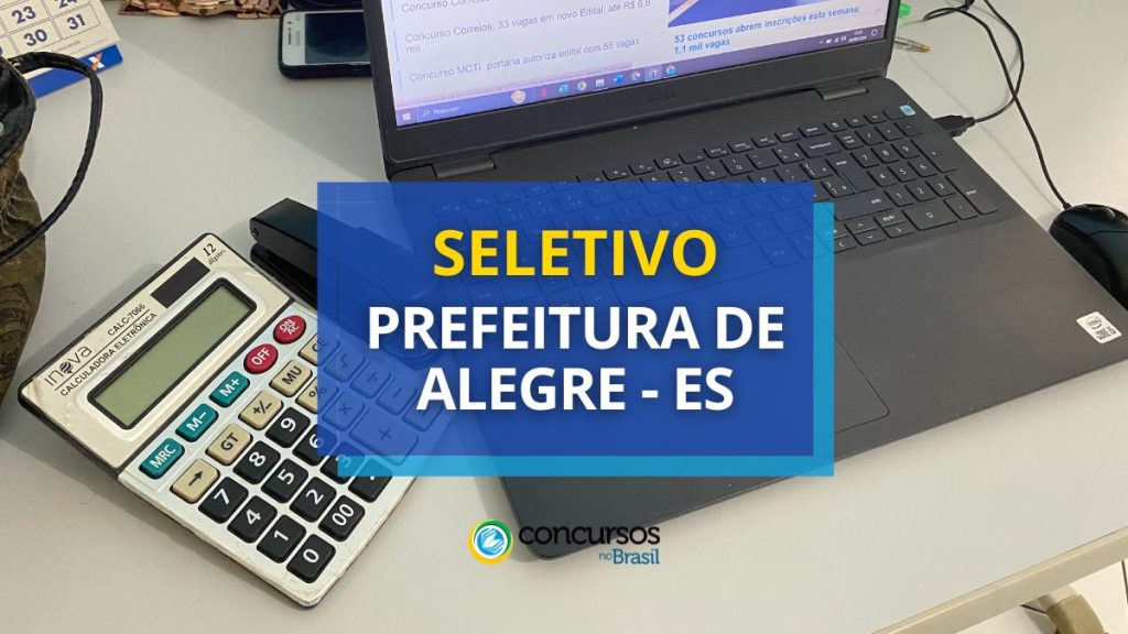 Prefeitura de Alegre – ES tem novo edital de seletivo
