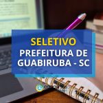 Prefeitura de Guabiruba - SC: seletivo para nível superior